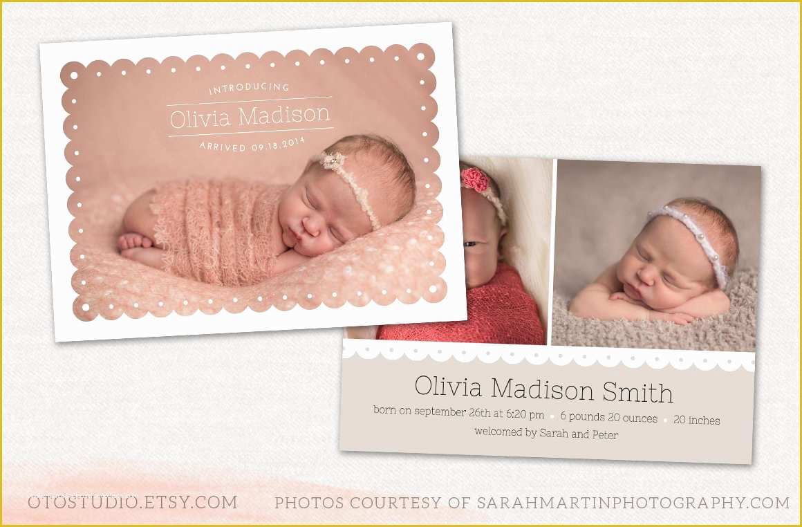 Free Birth Announcement Template Of Birth Announcement Template Cb033 Card Templates