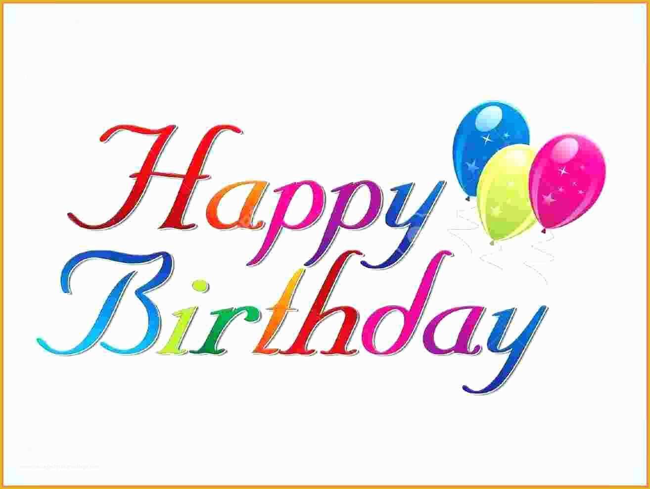 Free Birthday Card Templates for Word Of 13 Happy Birthday Template Word