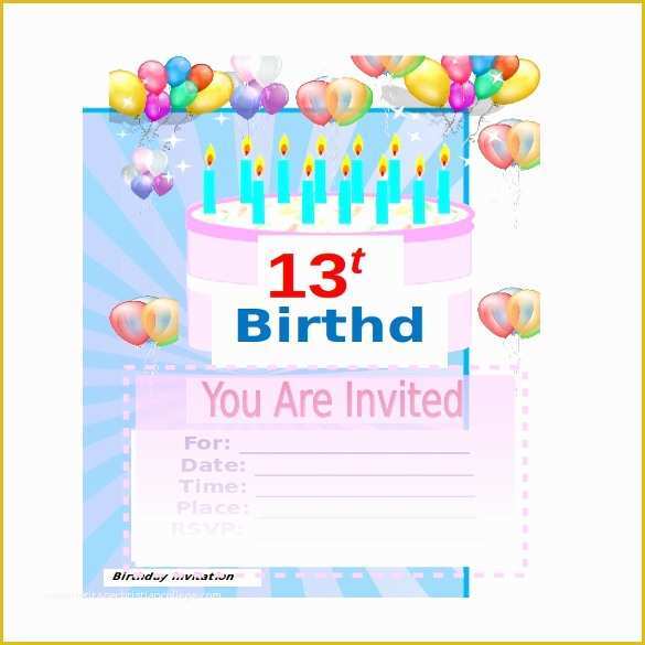 Free Birthday Card Templates for Word Of 18 Ms Word format Birthday Templates Free Download