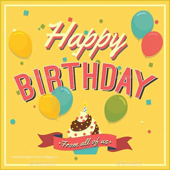 Free Birthday Card Templates for Word Of 21 Birthday Card Templates – Free Sample Example format