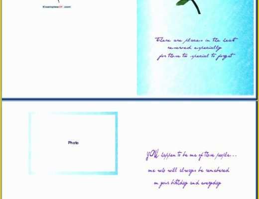 Free Birthday Card Templates for Word Of Birthday Card Template Word 28 Images 6 Best Images Of