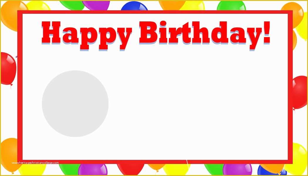 Free Birthday Card Templates for Word Of Happy Birthday Template Word