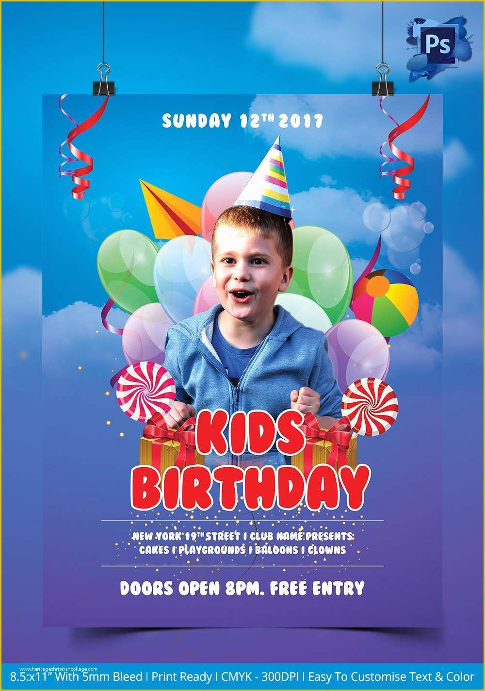 Free Birthday Flyer Templates Of Birthday Flyer Templates Free