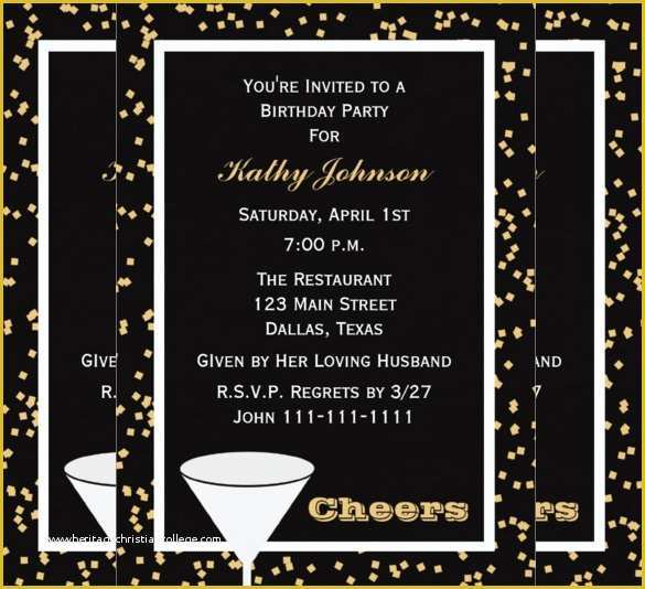 Free Birthday Invitation Templates for Adults Of 40 Adult Birthday Invitation Templates Psd Ai