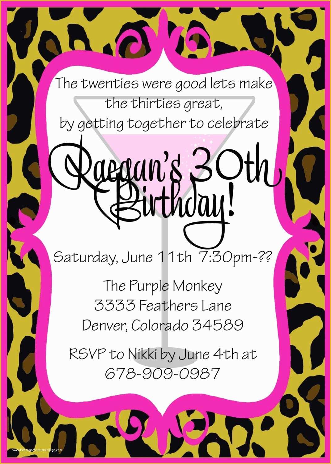 Free Birthday Invitation Templates for Adults Of Free Birthday Invitation Templates for Adults Free