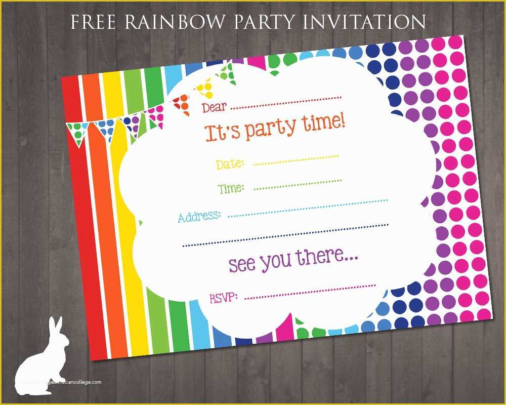 Free Birthday Invitations Templates to Print Of 10 Best Of Free Printable Blank Party Invitations