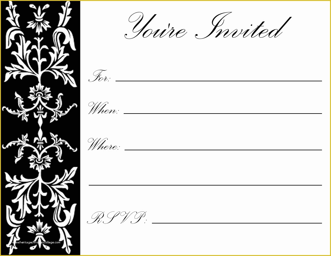 Free Birthday Invitations Templates to Print Of Free Printable 70th Birthday Party Invitations