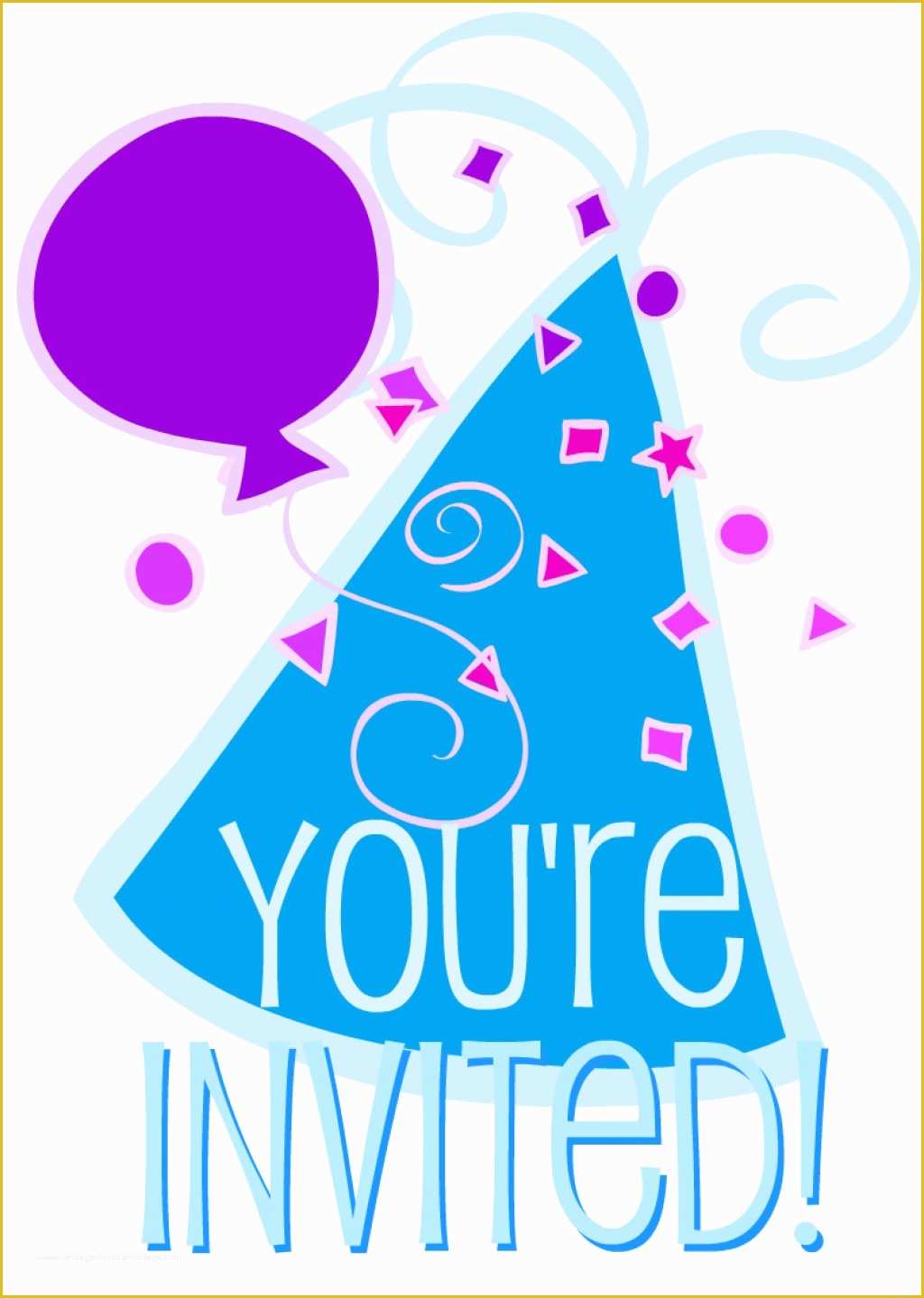 Free Birthday Invitations Templates to Print Of Free Printable Birthday Invitation for Adult