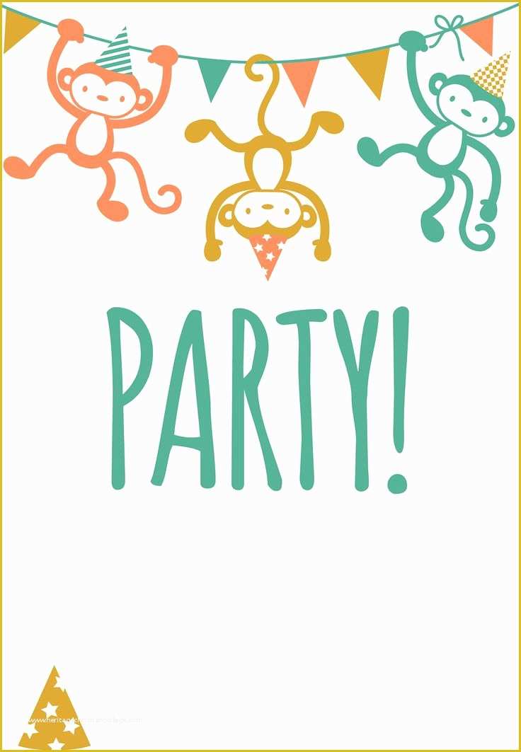 Free Birthday Invitations Templates to Print Of Free Printable Childrens Party Invitation