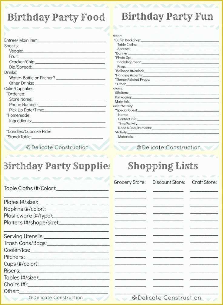 free-birthday-party-planning-templates-of-25-best-ideas-about-party