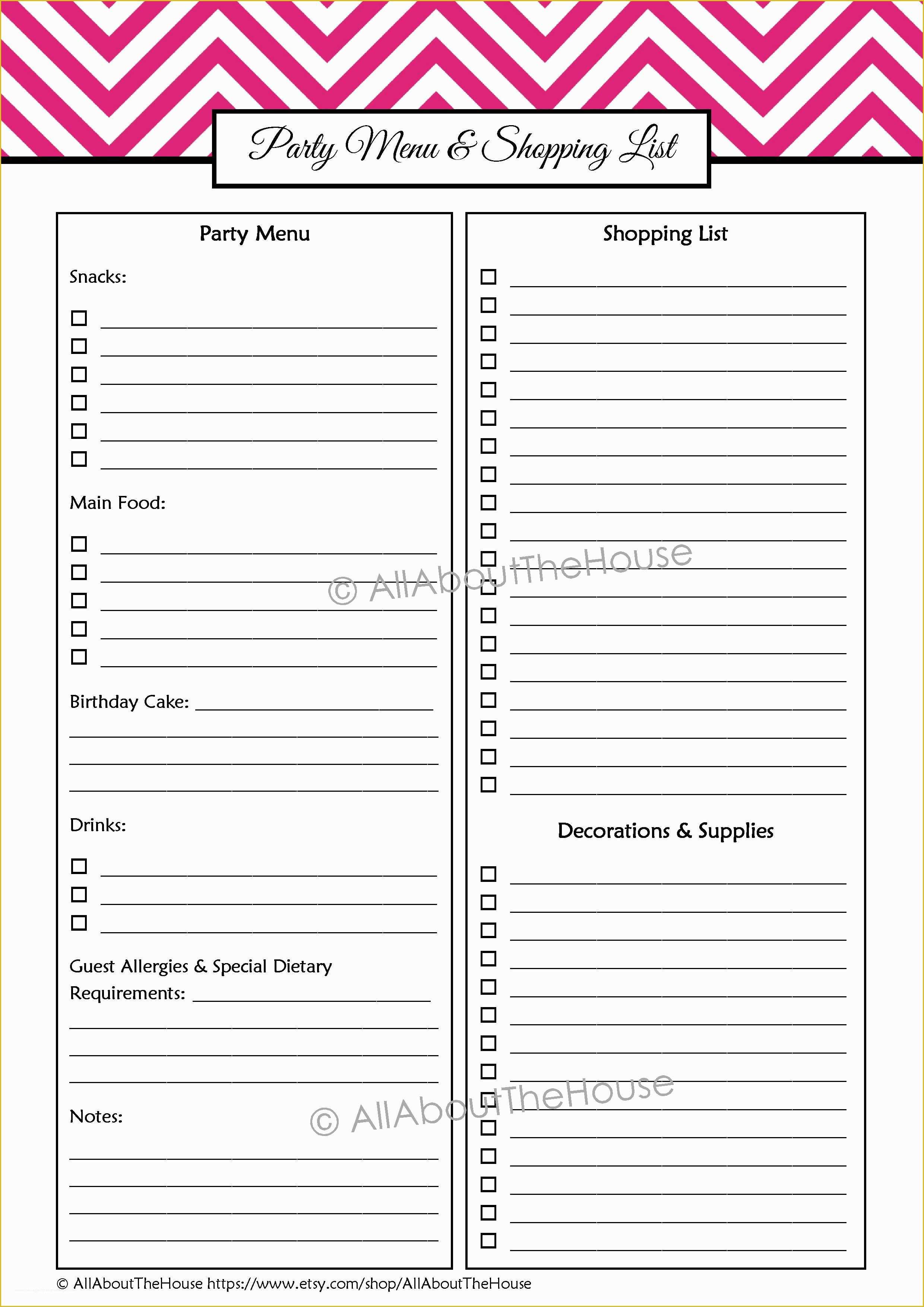 Free Birthday Party Planning Templates Of 301 Moved Permanently