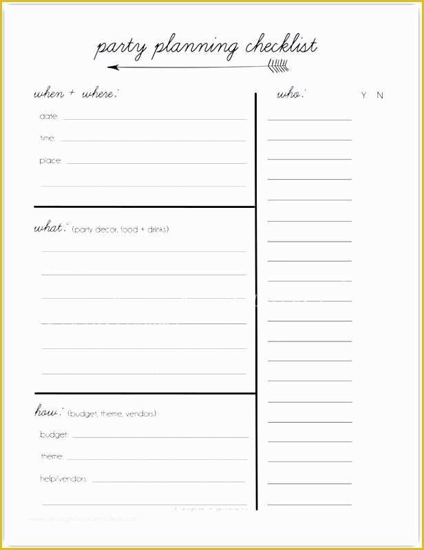 Free Birthday Party Planning Templates Of 7 Church event Planning Checklist Template