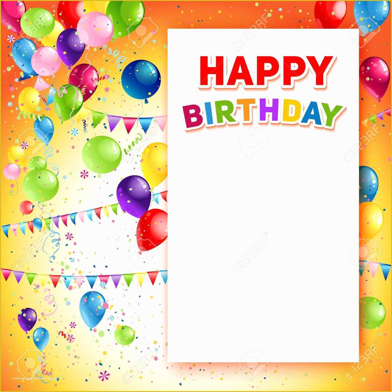 Free Birthday Templates Photoshop Of Happy Birthday Poster Template