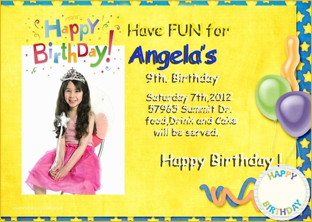 Free Birthday Templates Photoshop Of Shop Templates Psd for Birthday Invitations and Dvd