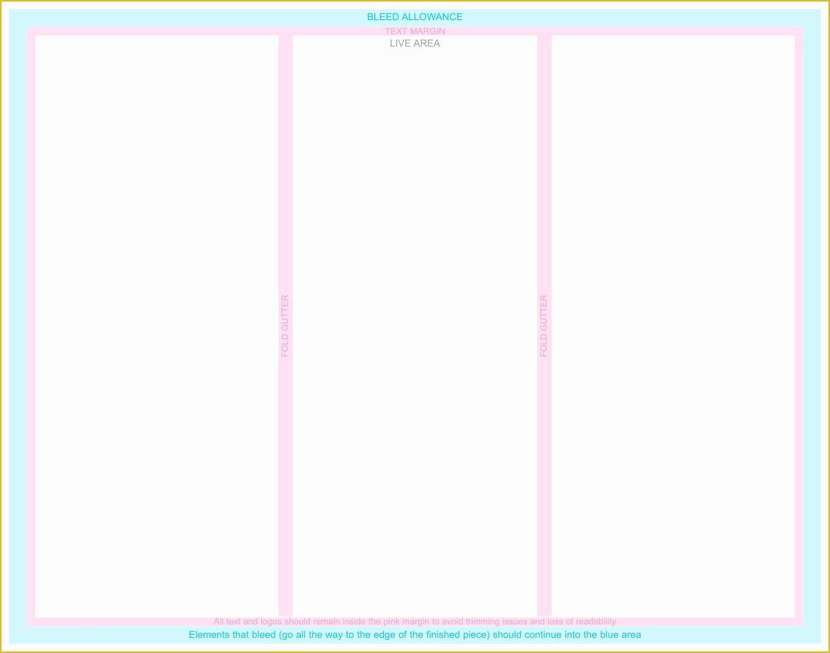 Free Blank Bi Fold Brochure Template Of Bi Fold Template Free Awesome 11×17 Brochure Template Word