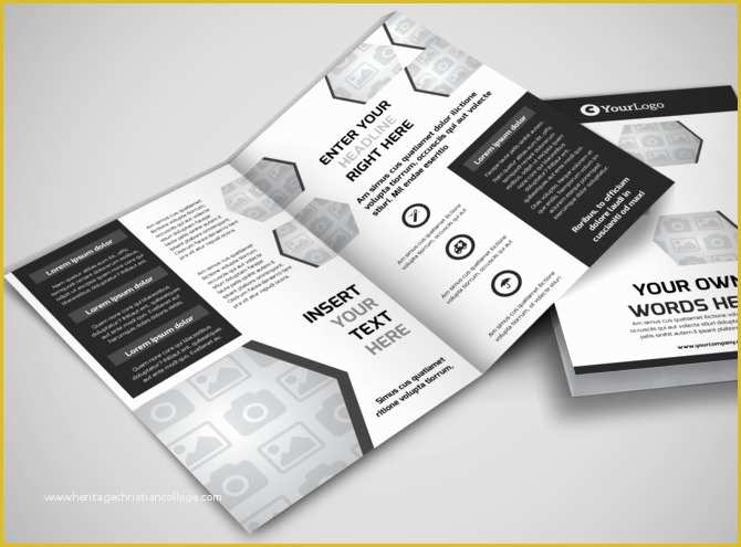 Free Blank Bi Fold Brochure Template Of Blank Bi Fold Brochure Template 7812mb