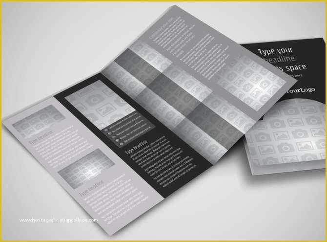 Free Blank Bi Fold Brochure Template Of Blank Bi Fold Brochure Template Mb