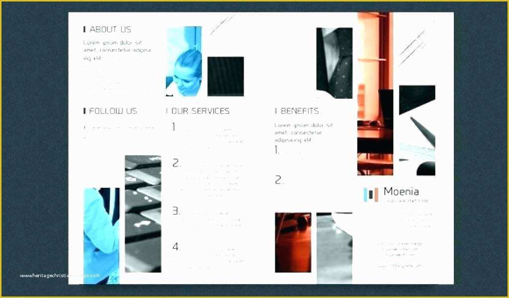 Free Blank Bi Fold Brochure Template Of E Fold Brochure Template Download Simple From Word Bi