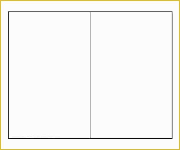 Free Blank Bi Fold Brochure Template Of Free Blank Brochure Templates
