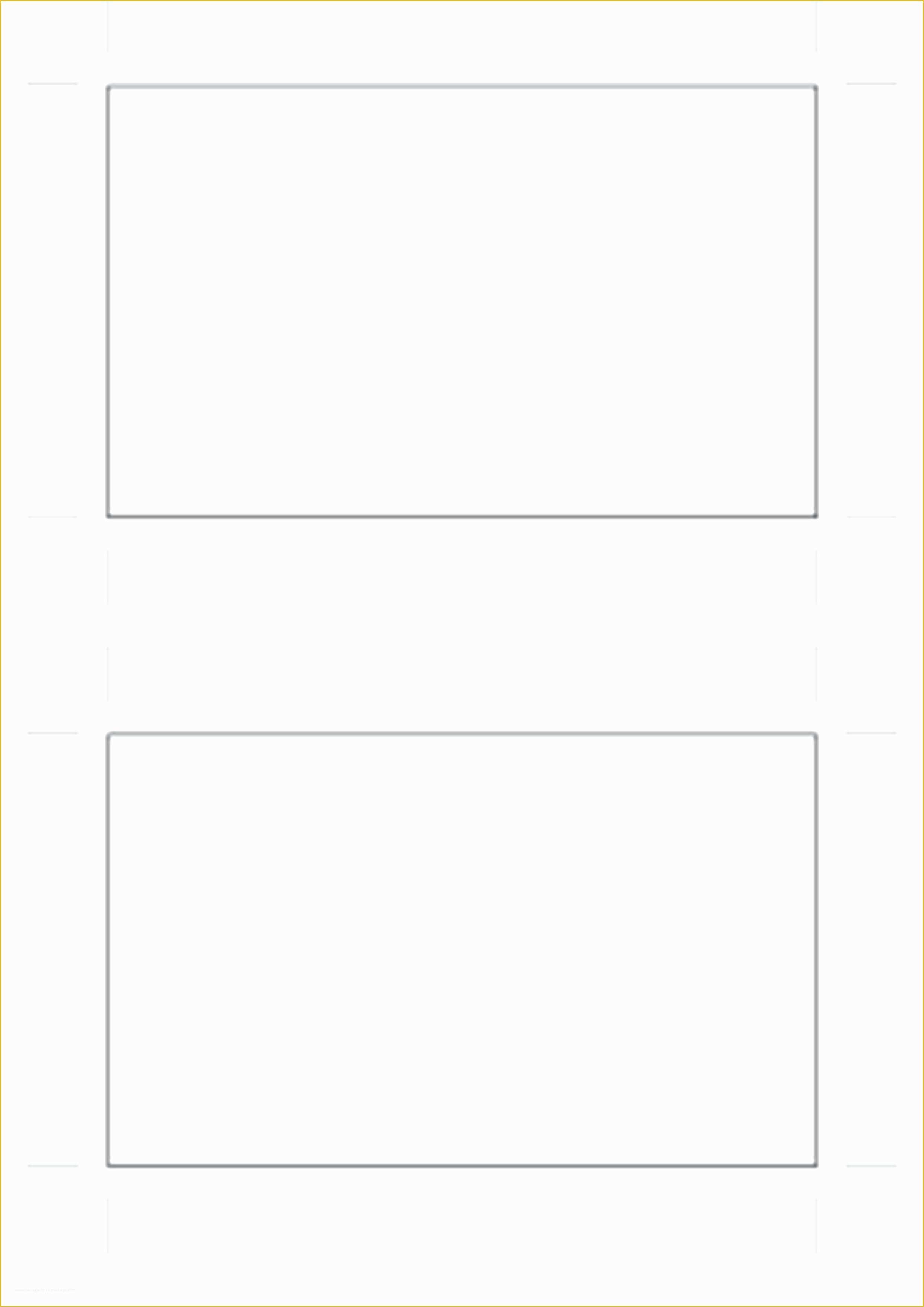 Empty Business Card Template