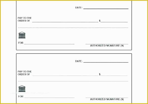 Free Blank Business Check Template Of Big Check Template Word Free Blank Oversized Business