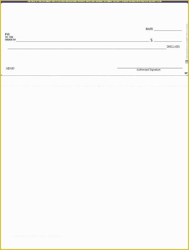 Free Blank Business Check Template Of Printable Business Check Template – Superscripts