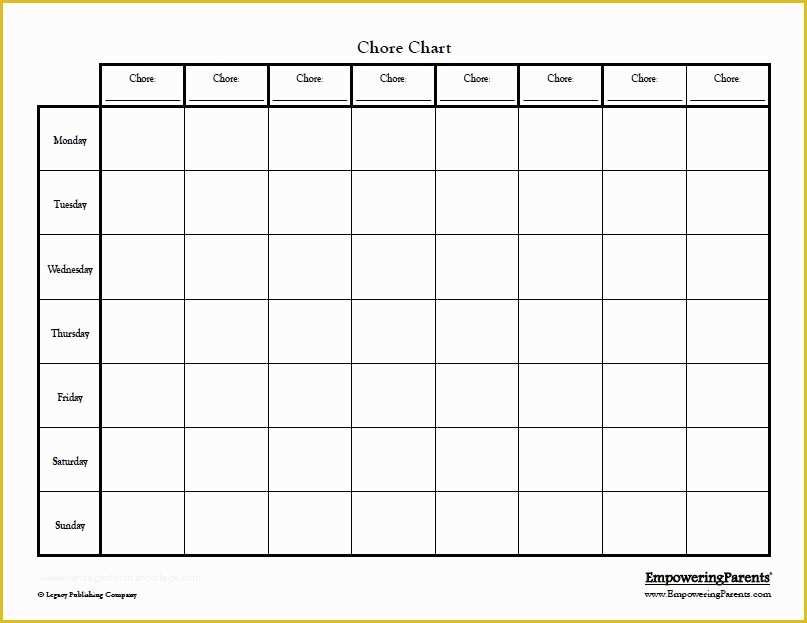 43 Free Blank Chart Templates