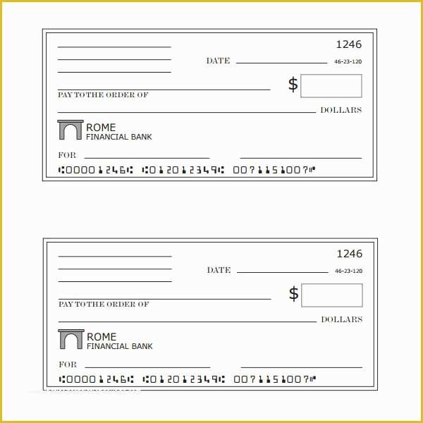 Free Blank Check Template Of 43 Cheque Templates Free Word Excel Psd Pdf formats