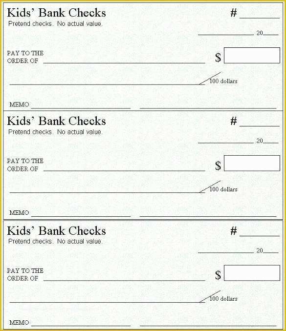 Free Blank Check Template Of 7 Blank Check Templates for Microsoft Word Website
