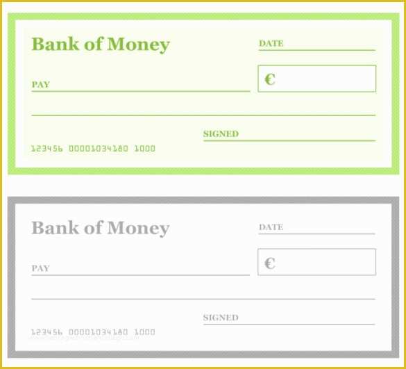 Free Blank Check Template Of Blank Check Template – 30 Free Word Psd Pdf & Vector