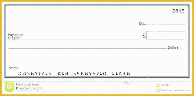 Free Blank Check Template Of Blank Check Template Blank Check Template Editable Blank
