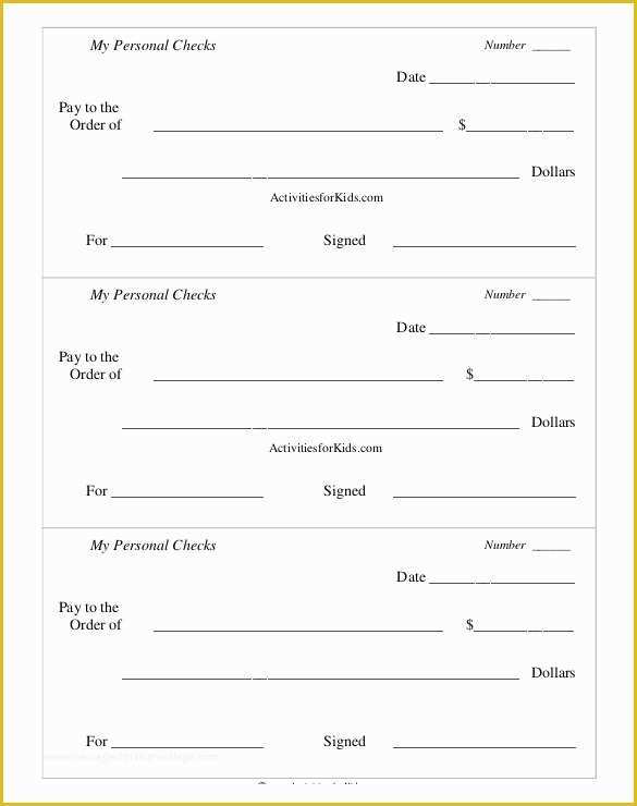 Free Blank Check Template Pdf Of Blank Check Template – 30 Free Word Psd Pdf & Vector