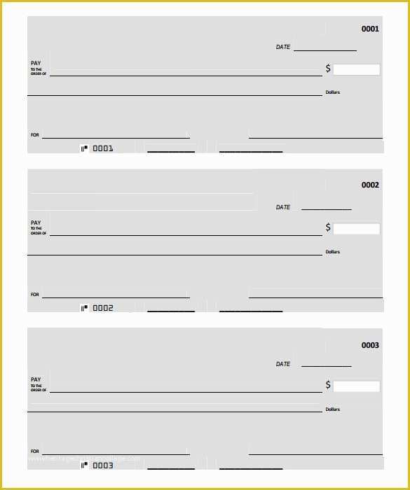 Free Blank Check Template Pdf Of Blank Check Template – 30 Free Word Psd Pdf & Vector