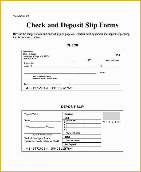 Free Blank Check Template Pdf Of Blank Check Template 7 Free Pdf Documents Download