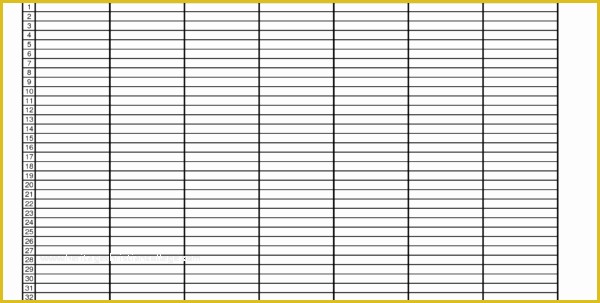 47 Free Blank Excel Spreadsheet Templates