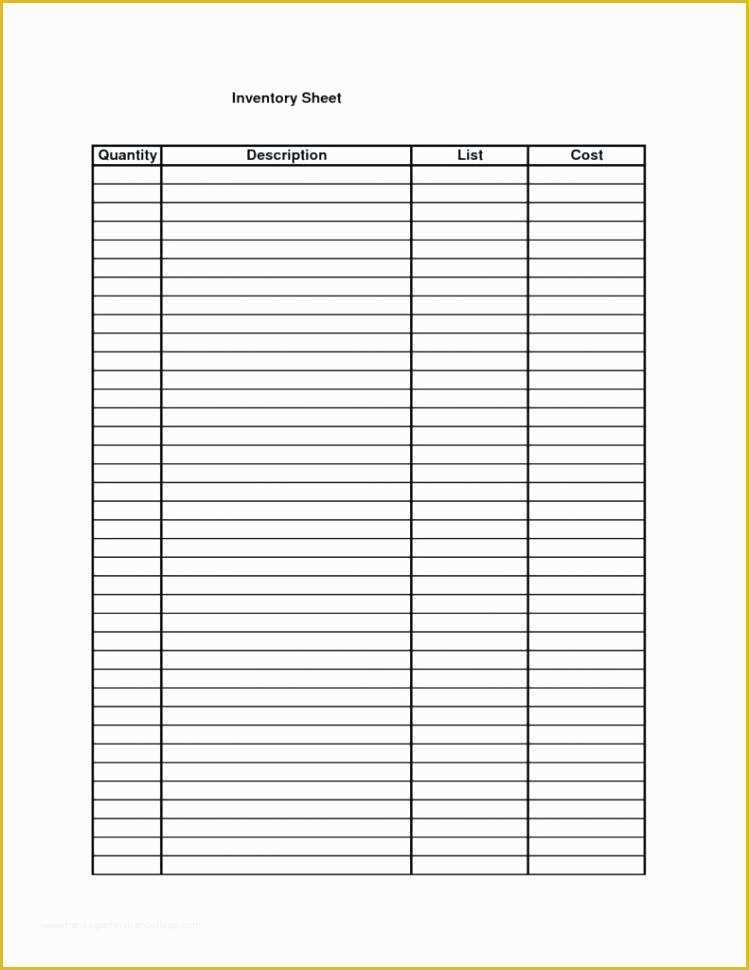 Free Blank Excel Spreadsheet Templates Of Free Printable Spreadsheets 