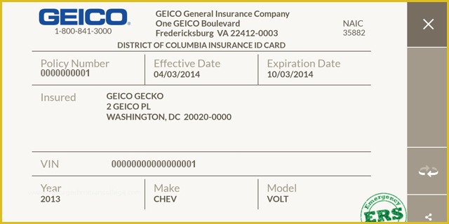 Free Blank Insurance Card Template Of Multi Car Insurance Geico Temporary Car Insurance