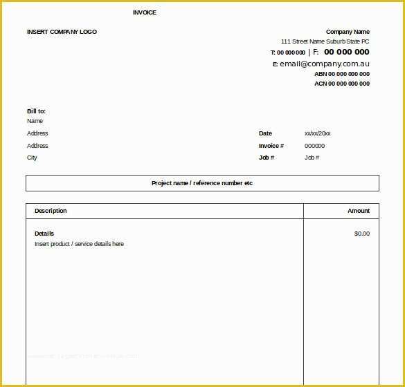 Free Blank Invoice Template Excel Of 32 Excel Invoice Templates Ai Psd