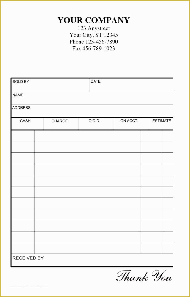 Free Blank Invoice Template Excel Of Blank Invoices Template Spreadsheet Free Invoice Printable