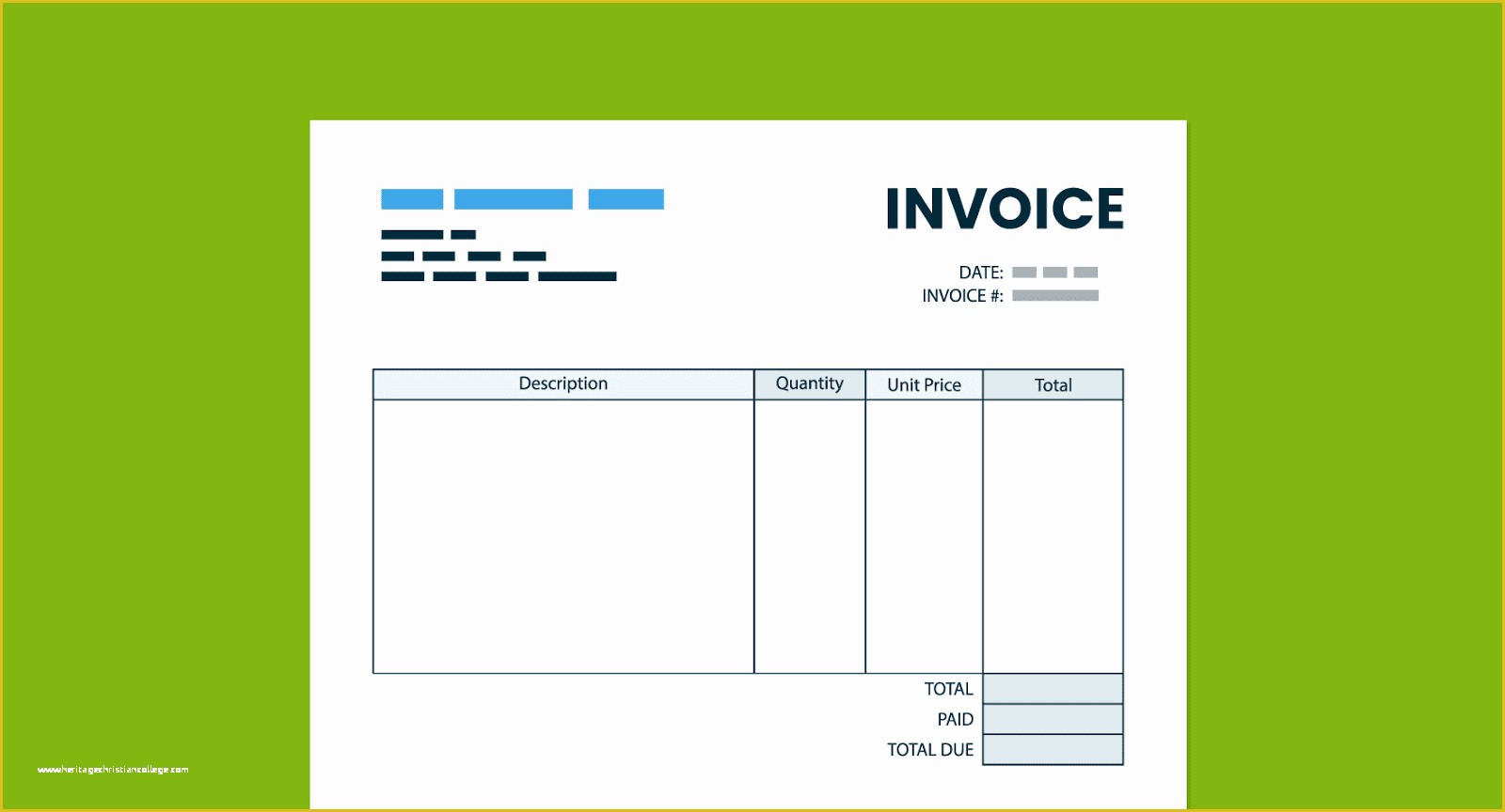 Free Blank Invoice Template Excel Of Free Blank Invoice Template for Excel Excel Template