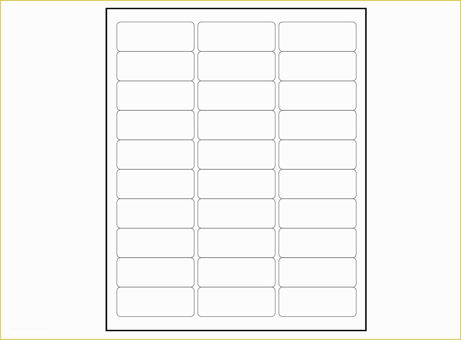 Free Blank Label Templates Of 5160 Label Template Blank Templates Resume Examples