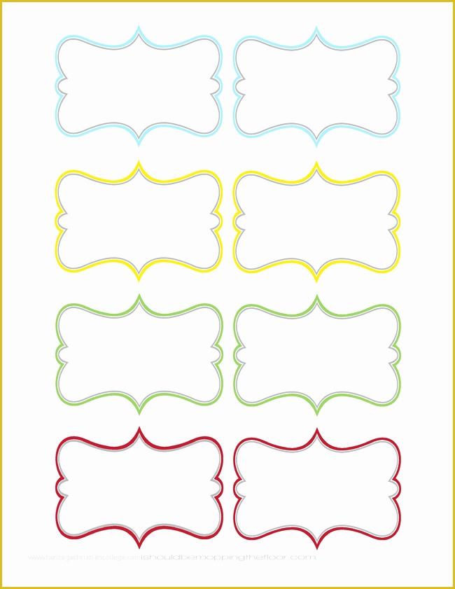 Editable Free Printable Blank Label Templates Editable Free Printable Blank Label Templates