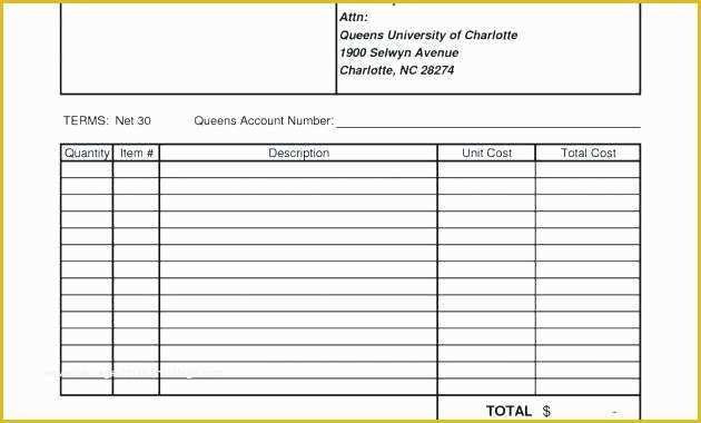 Free Blank Purchase order Template Of Purchase order form Template Excel Product Sample