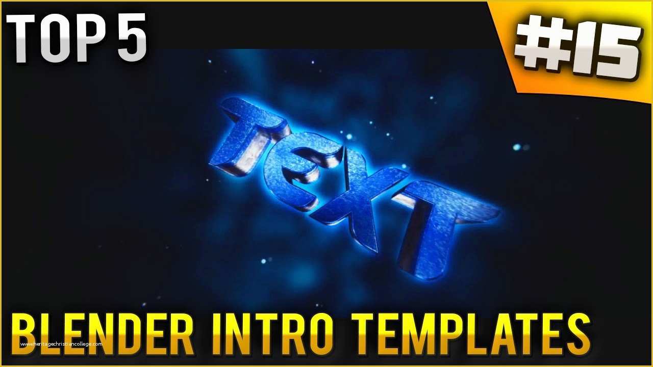 Free Blender Intro Templates Of top 5 Blender Intro Templates 15 Free