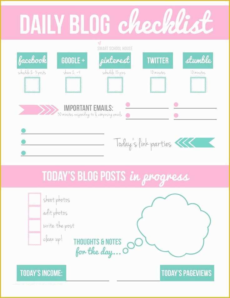 Free Blogger Template Maker Of Best 25 Checklist Template Ideas On Pinterest