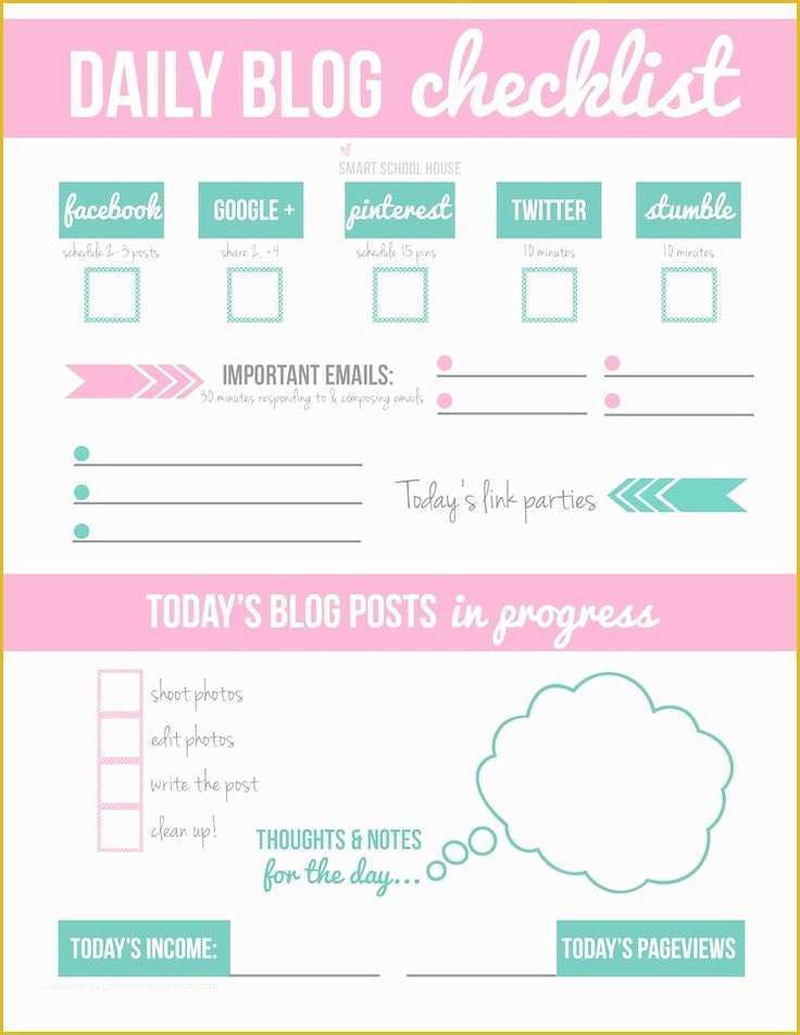 Free Blogger Template Maker Of Best 25 Checklist Template Ideas On Pinterest