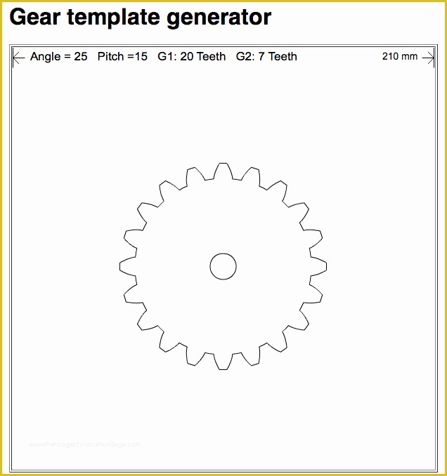 Free Blogger Template Maker Of Design Custom Gears with Gear Template Generator App