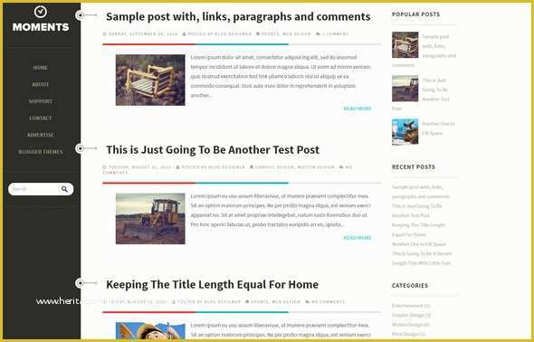 Free Blogger Templates 2016 Of 55 Best Free Responsive Blogger Templates 2018