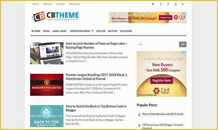 Free Blogger Templates 2017 Of Cb Blogger Template