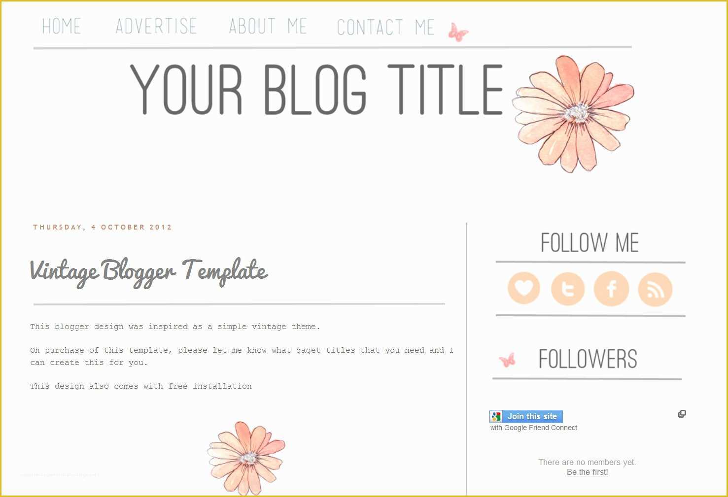 Free Blogger Templates 2017 Of Free Blog Templates